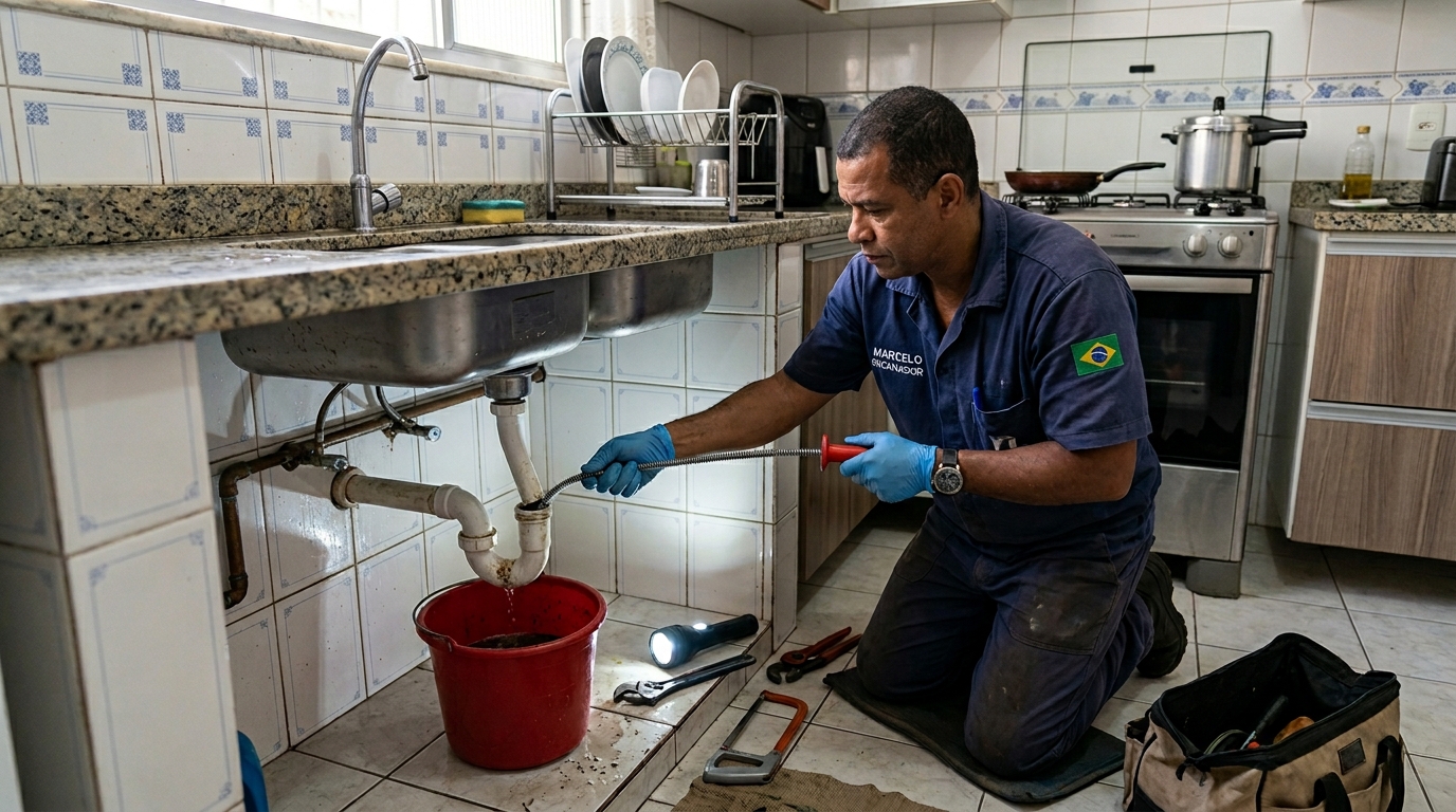 Limpeza de Canos com Equipamento em São José dos Campos‑SP