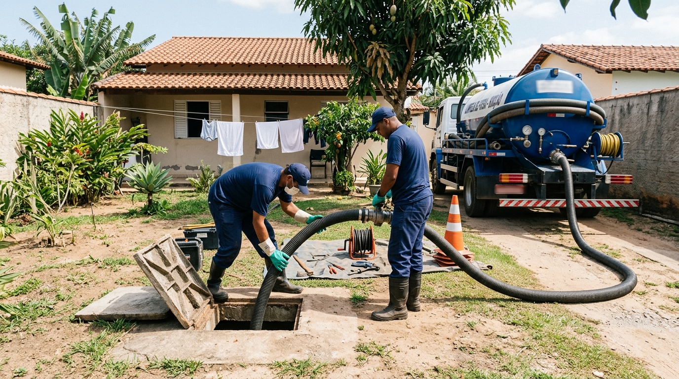 Manutenção de Fossa em São José dos Campos‑SP